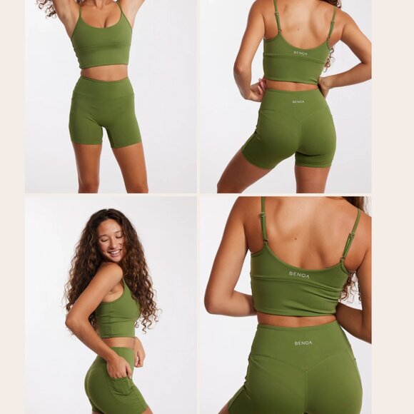 Benoa Swim Active Set in Palm - Picture 3 of 5